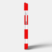 Red White Banner Groothertogdom Toscane Case-Mate iPhone Case (Achterkant / Links)