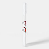 Red White Banner Groothertogdom Toscane Case-Mate iPhone Case (Achterkant / Rechts)