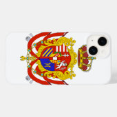 Red White Banner Groothertogdom Toscane Case-Mate iPhone Case (Achterkant (horizontaal))