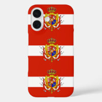 Red White Banner Groothertogdom Toscane