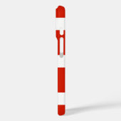 Red White Banner Groothertogdom Toscane Case-Mate iPhone Case (Achterkant / Links)