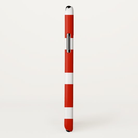 Red White Banner Groothertogdom Toscane Case-Mate iPhone Case (Achterkant / rechts)