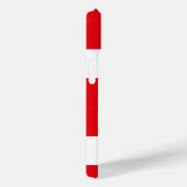 Red White Banner Groothertogdom Toscane Case-Mate iPhone Case (Achterkant / Rechts)