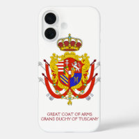 Red White Banner Groothertogdom Toscane