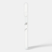 Red White Banner Groothertogdom Toscane Case-Mate iPhone Case (Achterkant / Links)