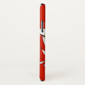 Red White Banner Groothertogdom Toscane Case-Mate iPhone Case (Achterkant / rechts)