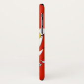 Red White Banner Groothertogdom Toscane Case-Mate iPhone Case (Achterkant/links)