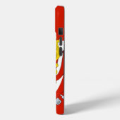 Red White Banner Groothertogdom Toscane Case-Mate iPhone Case (Achterkant / Links)