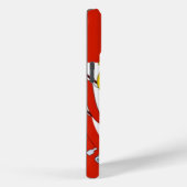 Red White Banner Groothertogdom Toscane Case-Mate iPhone Case (Achterkant / Rechts)