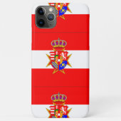 Red White Banner Groothertogdom Toscane Case-Mate iPhone Case (Achterkant)