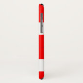 Red White Banner Groothertogdom Toscane Case-Mate iPhone Case (Achterkant/links)