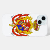 Red White Banner Groothertogdom Toscane Case-Mate iPhone Case (Achterkant (horizontaal))