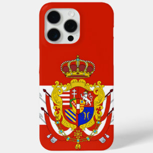 Red White Banner Groothertogdom Toscane iPhone 15 Pro Max Hoesje