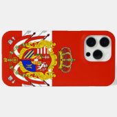Red White Banner Groothertogdom Toscane Case-Mate iPhone Case (Achterkant (horizontaal))