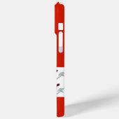 Red White Banner Groothertogdom Toscane Case-Mate iPhone Case (Achterkant / Links)