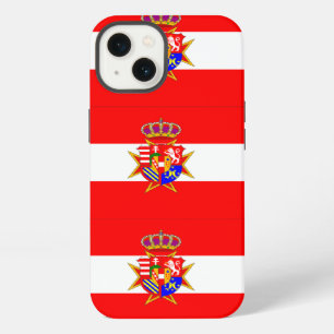 Red White Banner Groothertogdom Toscane iPhone 13 Hoesje