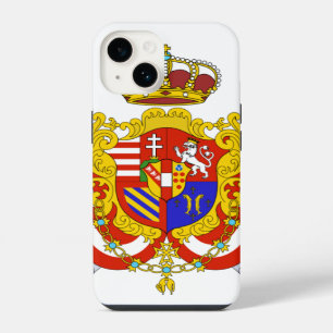 Red White Banner Groothertogdom Toscane iPhone 14 Hoesje