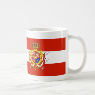 Red White Banner Groothertogdom Toscane Koffiemok