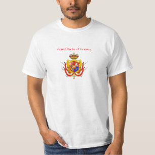 Red White Banner Groothertogdom Toscane T-shirt
