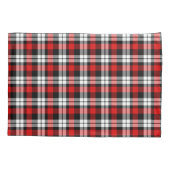 Red White Black Buffalo Check Pset Pattern Kussensloop (Achterkant-Links)