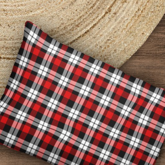 Red White Black Buffalo Check Pset Pattern Kussensloop