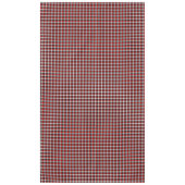 Red White Black Buffalo Check Pset Pattern Tafelkleed (Voorkant)