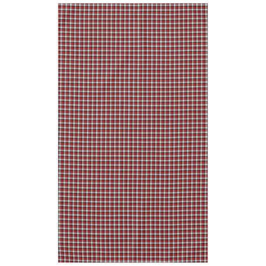 Red White Black Buffalo Check Pset Pattern Tafelkleed (Voorkant)