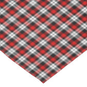 Red White Black Buffalo Check Pset Pattern Tafelkleed (Gekanteld)