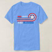 Red White Bless op 4 juli T-shirt (Design voorkant)