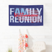 Red White Blue American Family Reunion Spandoek (Insitu)