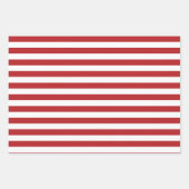 Red White Blue American USA, 4 juli onafhankelijkh Inpakpapier Vel (Voorkant 3)