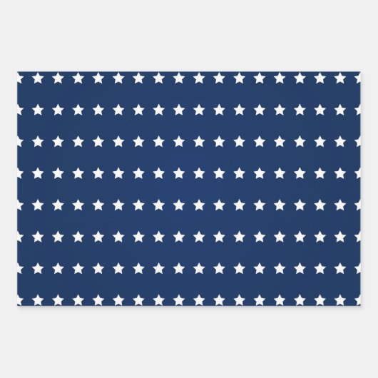 Red White Blue American, Verenigde Staten van 4 ju Inpakpapier Vel (Voorkant 2)