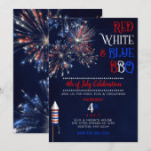 Red White Blue BBQ 4 juli Kaart (Voorkant / Achterkant)