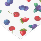 Red White Blue Berries Korte Tafelloper (Hoek)