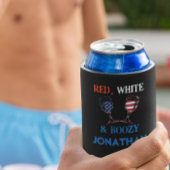 Red White Blue Drink 4 juli Blikjeskoeler