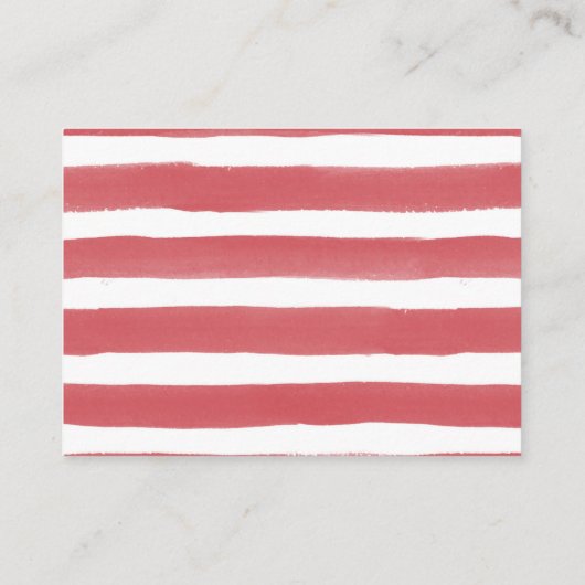 Red White Blue Fireworks Diaper Raffle Baby shower Informatiekaartje (Achterkant)