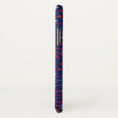 Red White Blue Fireworks-sterren Case-Mate iPhone Case (Achterkant / rechts)