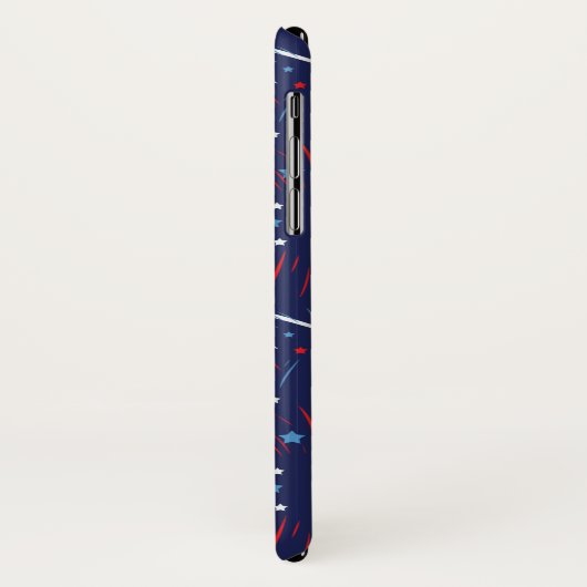 Red White Blue Fireworks-sterren Case-Mate iPhone Case (Achterkant/links)