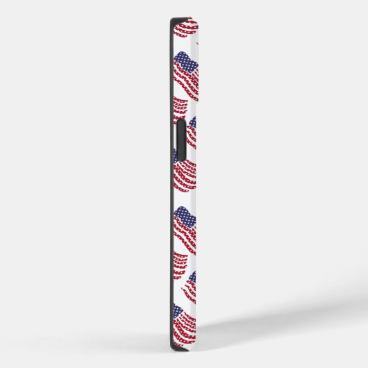 Red White Blue Flag Design Hoesje-Mate iPhone Case-Mate iPhone Case (Achterkant / Rechts)