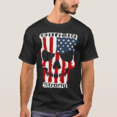 Red White Blue Oilfield Sterk T-shirt (Voorkant)