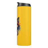 Red White & Blue Patriotic Cat Thermosbeker (Geroteerd rechts)