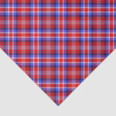 Red White Blue Pset Patriottic Retro Cool Tissuepapier (Detail)