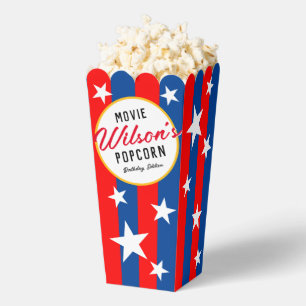Red White Blue Special Event Film Night Popcorn Bedankdoosjes