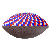 Red White Blue Spiral van Kenneth Yoncich American Football (Gedraaid 90)