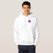 Red White Blue Spiral van Kenneth Yoncich Hoodie (Voorkant volledig)