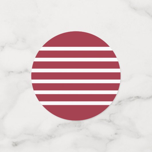 Red White Blue Stars en Stripes American Flag Confetti (Kleine voorkant)