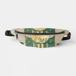 Red White Blue Stripe Two-Sided Print Fanny-Pack Heuptasje