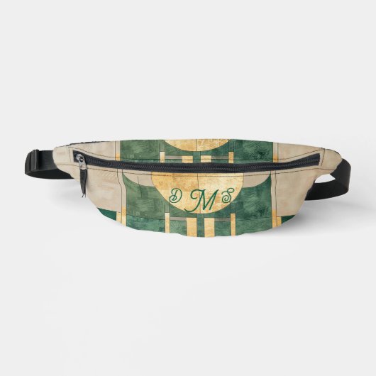 Red White Blue Stripe Two-Sided Print Fanny-Pack Heuptasje (Voorkant)