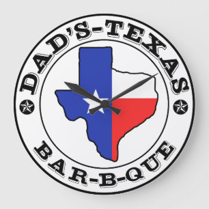 Red White Blue Texas BBQ Grote Klok