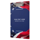 Red White & Blue-USA Flag Stars And Stripes 4 Klembord (Links)